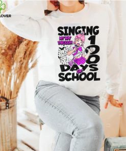 Singing My Way Through 100 Days Of School Music Anime Trending Unisex T Shirt