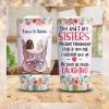 Sister You And I Personalized Tumbler