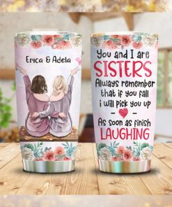 Sister You And I Personalized Tumbler