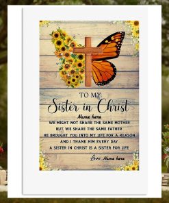 Sister in Christ Vertical Poster