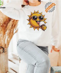 Siun eating ice cream Summer art shirt