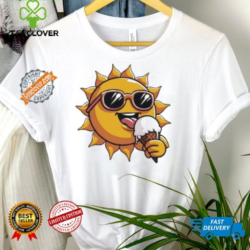 Siun eating ice cream Summer art shirt