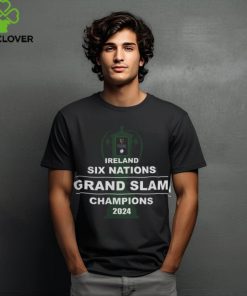 Six Nations Rugby Store Rugby Union Back To Back 2024 Champions Ireland Rugby Six Nation Grand Slam T Shirt