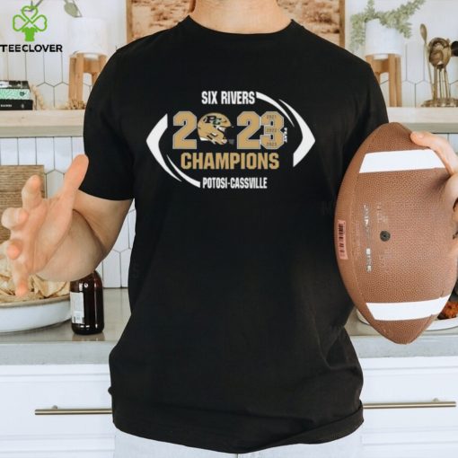 Six Rivers Potosi Cassville 2023 Conference Champions T Shirt