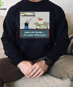 Sixers Use Harden It’s Super Effective Tee shirt 2 Sixers Use Harden It’s Super Effective Tee shirt