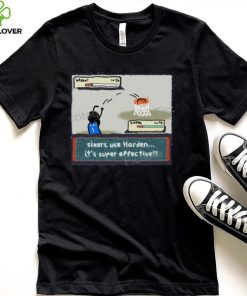 Sixers Use Harden It’s Super Effective Tee shirt 4 Sixers Use Harden It’s Super Effective Tee shirt