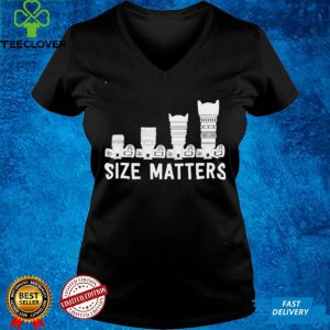 Size matters lens camera shirt