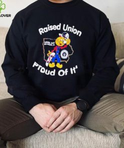 Skateboarding raised union proud of it shirt