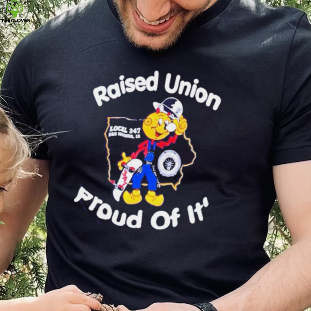 Skateboarding raised union proud of it shirt Skateboarding raised union proud of it shirt
