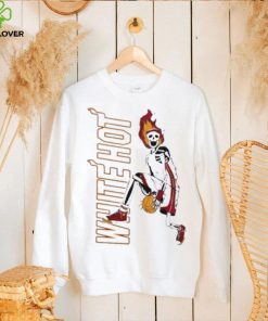 Skeleton Basketball White Hot shirt