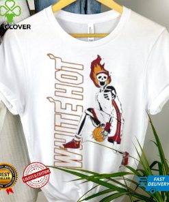 Skeleton Basketball White Hot shirt