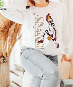 Skeleton Basketball White Hot shirt
