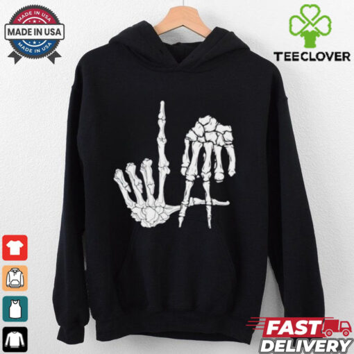 Skeleton Bone Hands Los Angeles Dodgers baseball MLB Halloween hoodie, sweater, longsleeve, shirt v-neck, t-shirt