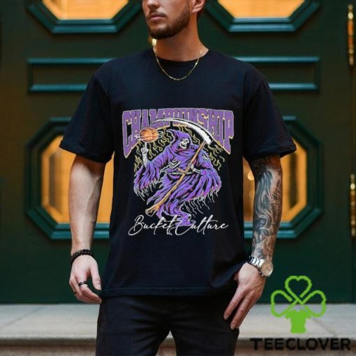 Skeleton Bucket Culture Championship Reaper Shirt