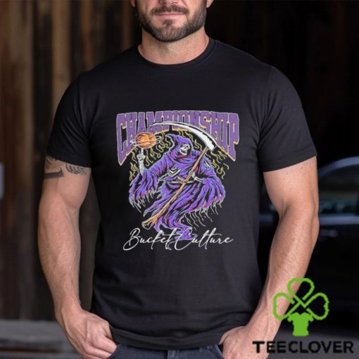 Skeleton Bucket Culture Championship Reaper Shirt
