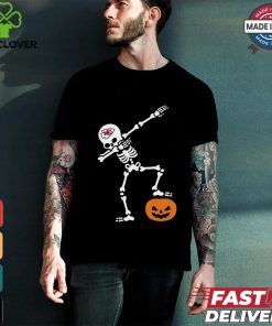 Skeleton Dabbing Kansas City Chiefs Halloween 2024 Shirt