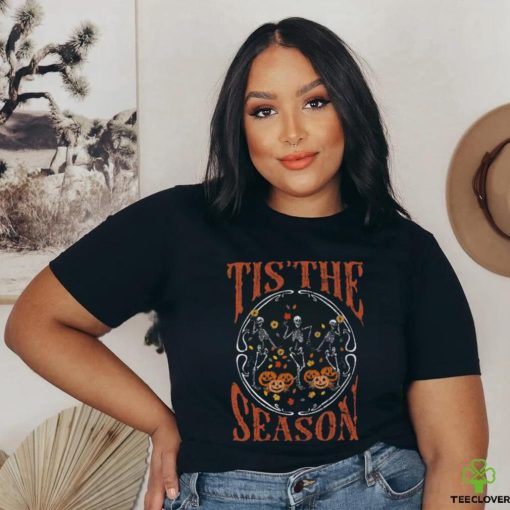 Skeleton Dancing Shirt, Pumpkin Spooky Season Shirt