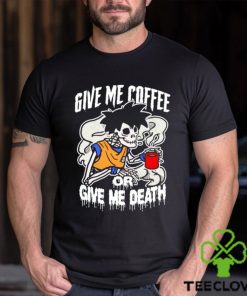 Skeleton Goku give me coffee or give me death shirt
