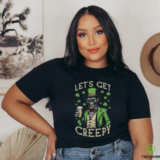 Skeleton Let’s Get Creepy St Patrick’s Day Shirt