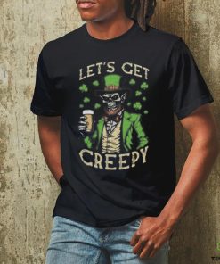 Skeleton Let’s Get Creepy St Patrick’s Day Shirt