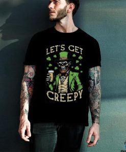 Skeleton Let’s Get Creepy St Patrick’s Day Shirt