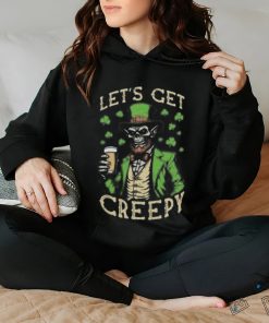 Skeleton Let’s Get Creepy St Patrick’s Day Shirt
