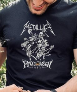 Skeleton Metallica Halloween Party shirt