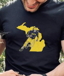 Skeleton Michigan Men Football Shirt
