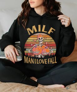 Skeleton Milf Man i love fall vintage 2023 shirt