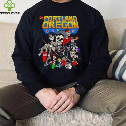 Skeleton Portland Oregon hoodie, sweater, longsleeve, shirt v-neck, t-shirt