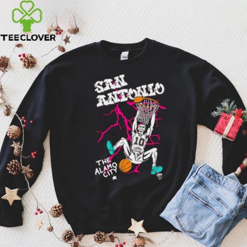 Skeleton San Antonio The Alamo City Jeremy Sochan hoodie, sweater, longsleeve, shirt v-neck, t-shirt