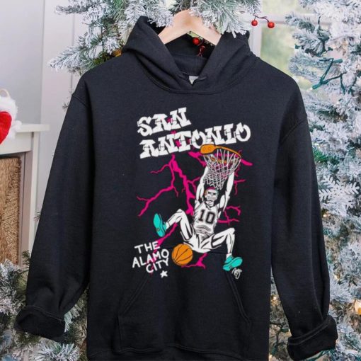 Skeleton San Antonio The Alamo City Jeremy Sochan hoodie, sweater, longsleeve, shirt v-neck, t-shirt