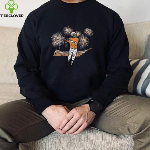 Skeleton Tennessee Volunteers Fireworks Shirt