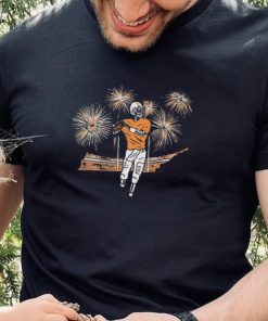 Skeleton Tennessee Volunteers Fireworks Shirt