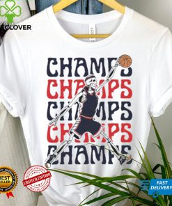 Skeleton UConn Huskies National Champions Basketball shirt