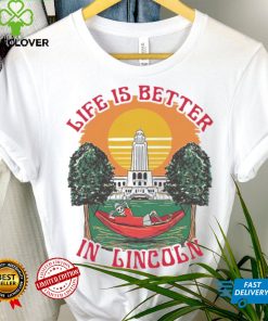 Skeleton life is better in Lincoln sunset shirt 3 Skeleton life is better in Lincoln sunset shirt