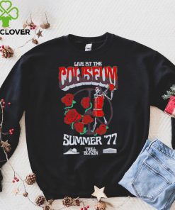 Skeleton live at the Coliseum summer ’77 rose city hoodie, sweater, longsleeve, shirt v-neck, t-shirt