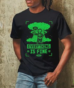 Skeleton okey dokey everything is fine hoodie, sweater, longsleeve, shirt v-neck, t-shirt