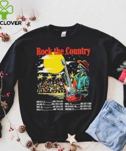 Skeleton rock the country shirt