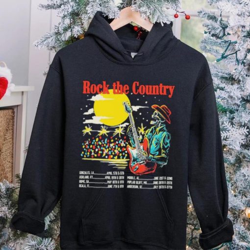 Skeleton rock the country hoodie, sweater, longsleeve, shirt v-neck, t-shirt