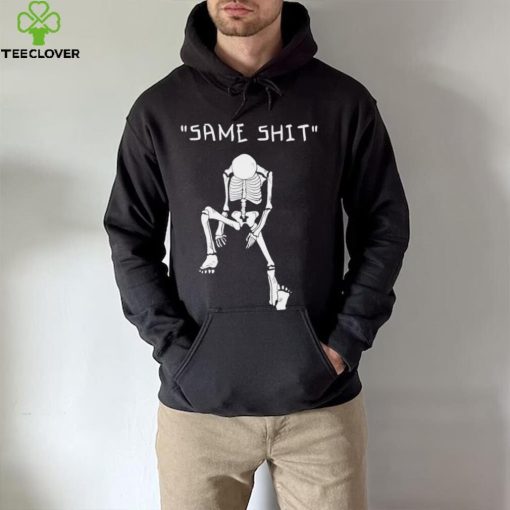 Skeleton same shit different day hoodie, sweater, longsleeve, shirt v-neck, t-shirt