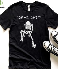 Skeleton same shit different day hoodie, sweater, longsleeve, shirt v-neck, t-shirt