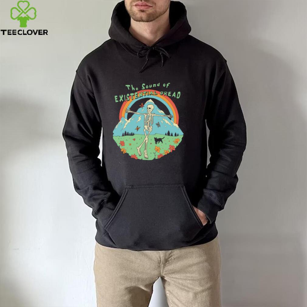 Skeleton the sound of existential dread shirt Skeleton the sound of existential dread shirt