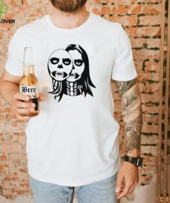 Skeleton with skull face horror Halloween 2022 shirt