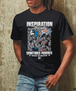 Skeletons Dallas Mavericks Inspiration Theraphy Sometimes Punches Make Us Better Shirt