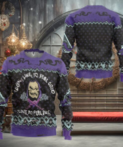 Skeletor He Man Ugly Christmas Sweater, Masters Of The Universe Xmas Sweater