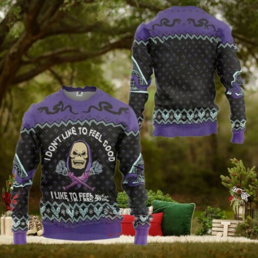 Skeletor He Man Ugly Christmas Sweater, Masters Of The Universe Xmas Sweater
