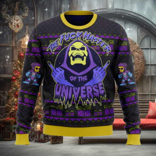 Skeletor Masters Of The Universe Ugly Christmas Sweater