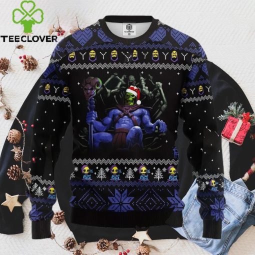 Skeletor Ugly Christmas Sweater, Xmas Sweatshirt