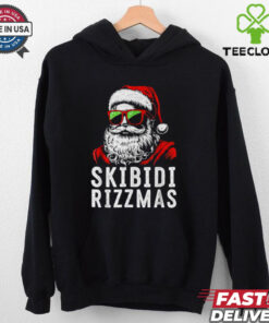 Skibidi Rizzmas Christmas Rizz Santa Claus Charisma Kid Cool T Shirt